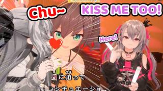 Zeta's Passionate Kisses Caught Matsuri and Riona Off Guard (Hololive)