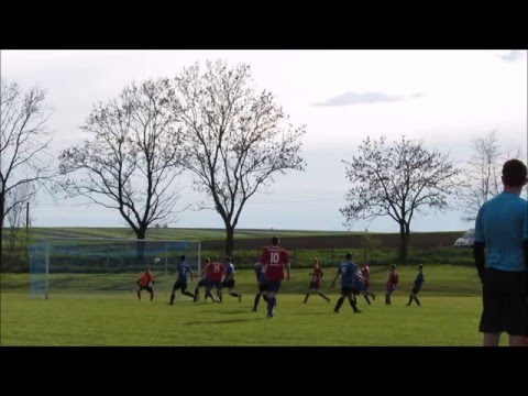 1 połowa meczu Klasa B: Strzelec Chroberz - LZS Czarnocin