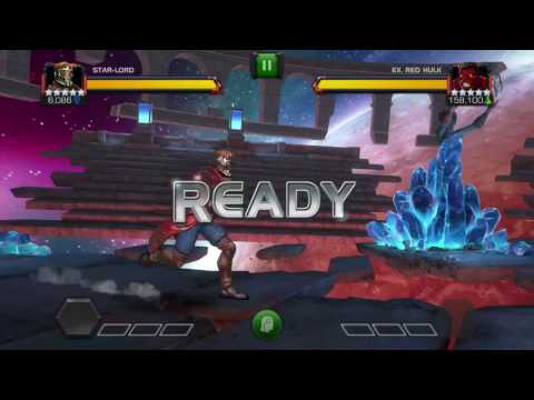 Star-Lord vs Red Hulk - Labyrinth of Legends