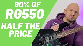 Video thumbnail for The 90% of the RG550 for half the price | 1992 Ibanez RG450 by Ibbyhead