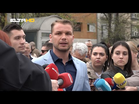 Grad Banjaluka -  Obraćanje gradonačelnika u toku okupljanja na Staroj autobuskoj stanici 13 04 2023