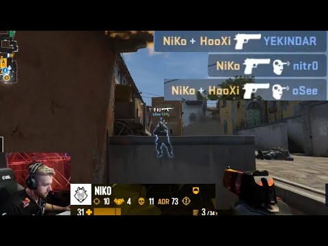 This NiKo Deagle 1v3 SHOCKED LIQUID (IEM KATOWICE 2023)
