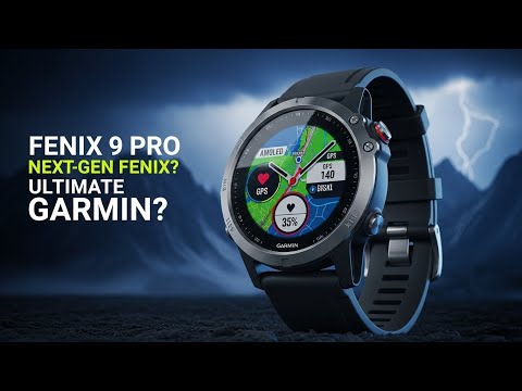Garmin Fenix 9 Pro Leaks: First Official Look & Release Date Revealed!