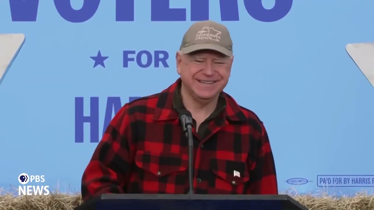 WATCH: Walz announces Harris plan to improve lives of rural Americans