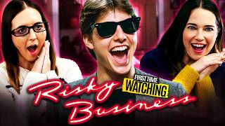 RISKY BUSINESS is NUTS ! MOVIE REACTION | First Time Watching (1983) Tom Cruise is 🔥