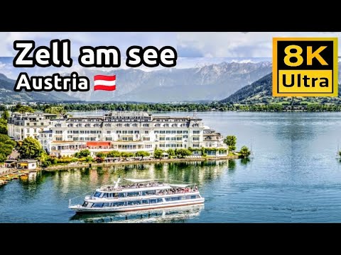 Austria Zell am see | 8K Ultra HD Walk tour