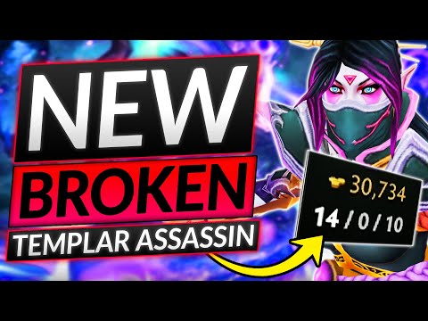 NEW 7.31B Templar Assassin is THE MOST BROKEN HERO I've Seen So Far - Dota 2 TA Guide