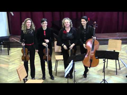 Sara Stroici - Cvartet Artes - Let it snow