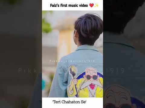 Faiz's First music video ❤️ 'Teri Chahaton Se' superstar singer 2 winner 😍@mohammad.faiz_official