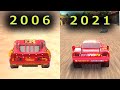 Lightning Mcqueen cars Evolution In Games