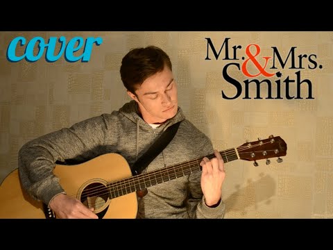 Mr. & Mrs. Smith: MONDO BONGO by Joe Strummer & The Mescaleros (acoustic guitar cover)