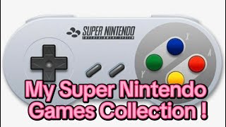 My Super Nintendo Games Collection #gaming #retrogaming #videogames #nintendo #snes #gamingchannel