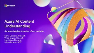 Unveiling a new Azure AI multimodal service | BRK111