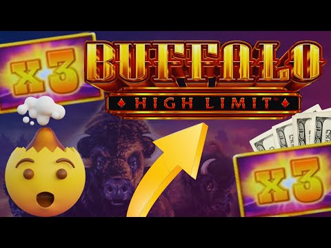 BUFFALO High Limit Slot Machine! BACK To Back Bonuses! Better Than A Hand Pay