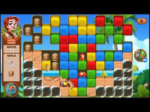 Lost Island Blast Adventure Level 1648 - NO BOOSTERS 🏝️ | SKILLGAMING ✔️