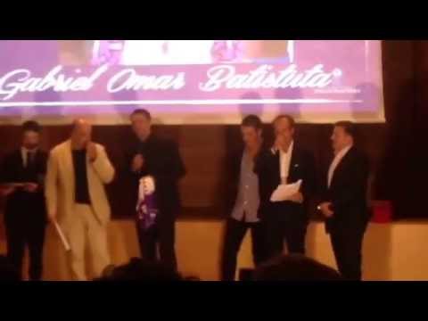 Batistuta commosso alla Hall of Fame