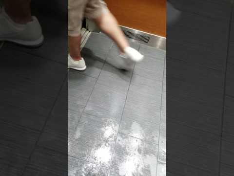 Kone elevator ride in pama city Beach in Florida city part 5 hospital sized elevator.