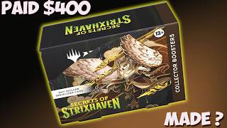 Secrets of Strixhaven Collector Booster Box breakdown! I Magic The Gathering I How much did we get??