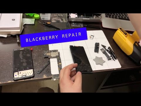 Blackberry Keyone Keyboard Replacement. Repair walkthrough.