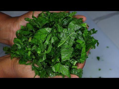 How To Prepare Fresh Callaloo Before Cooking | How To Prepare Jamaican Callaloo