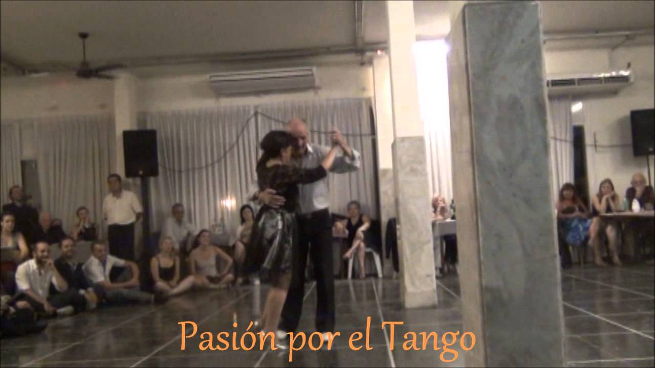 COCA y OSVALDO CARTERY Bailando el Tango UNA VEZ  (||) en FLOREAL MILONGA
