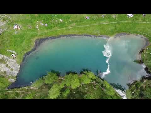 Lago Resile con MAVIC MINI - un luogo da sogno in Valle Maira
