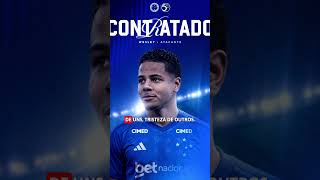 Cruzeiro anuncia chapéu que deu no Corinthians na contratação de Wesley