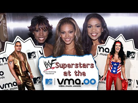 The Rock and Chyna appear at the MTV Video Music Awards 2000: Sunday Night HeAT, Sep. 17, 2000