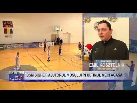 Stire 11 CSM SIGHET, AJUTORUL MOȘULUI ÎN ULTIMUL MECI ACASĂ