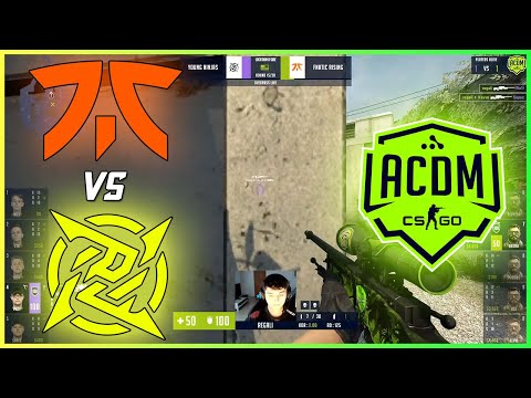 Fnatic Rising vs Young Ninjas | WePlay Academy League Season 1 - HiGHLiGHTS | CSGO