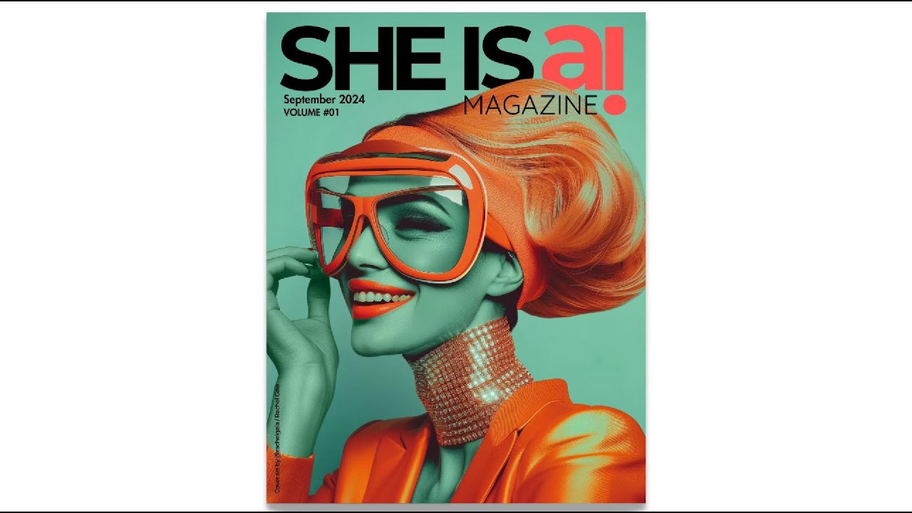 SHE IS AI Magazine - Issue 1 - SNEAK PEAK