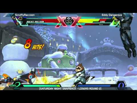 UMVC3: ScruffyRaccoon vs Eddy Dangerous - Saturday Night Snapback 6.4