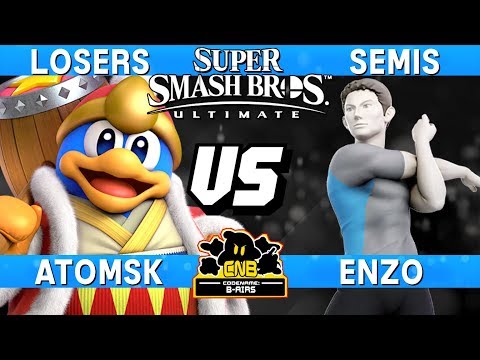 Smash Ultimate Tournament Losers Semis - Atomsk (DDD) vs Enzo (WFT) - CNB 176