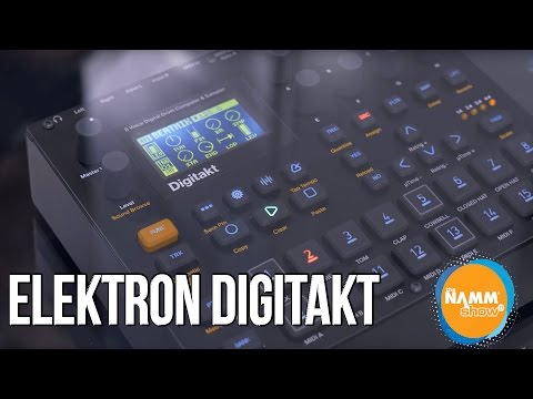 Elektron Digitakt drum machine first look - NAMM 2017