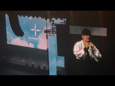170401 BTS WINGS TOUR LA Ending Talk