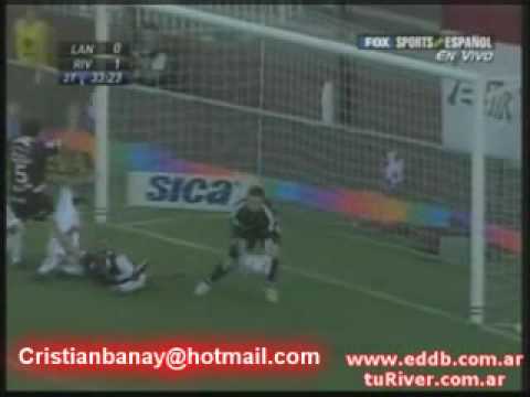 Lanus 0 River 1 Clausura 2008 (Costa Febre )