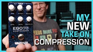 Video thumbnail for My new take on FET studio style compression... the EGO 76 guitar compressor pedal by Wampler Pedals