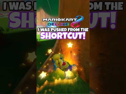 Epic Fail Trying the Shortcut in Mario Kart! - MARIO KART 8 DELUXE
