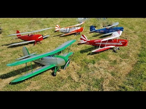 VINTAGE RC MODELS DISPLAY AT THE WINGS & WHEELS SPECTACULAR - 2018