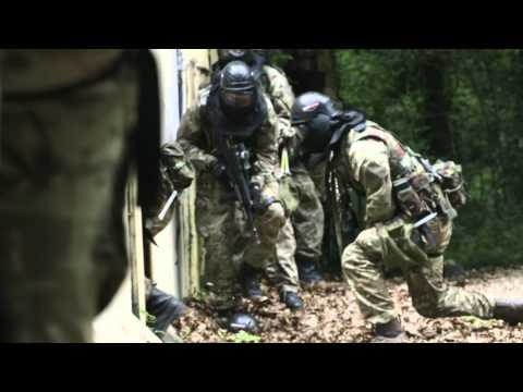 Royal Marines officer video 1