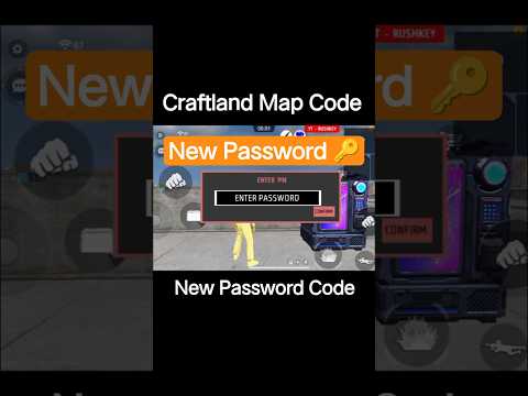 Hn Shri craftland map new password #shorts #viral #freefireindia