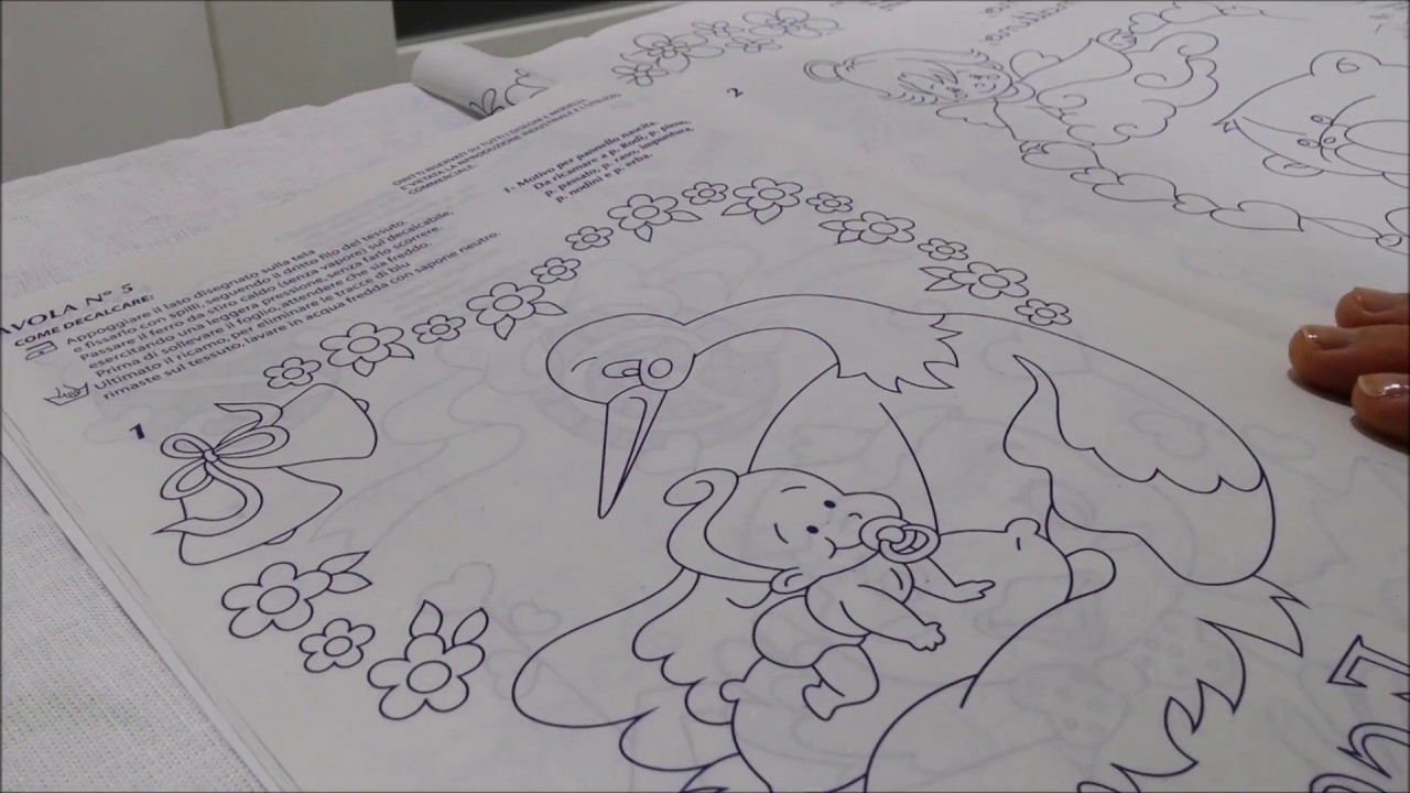 Riportare uno schema decalcabile sul tessuto