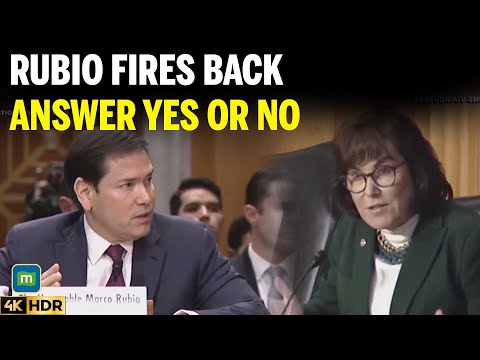 “Yes or No?” — Rubio Pushes Back in Heated Senate Exchange