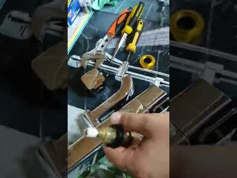 замена картриджа G55-1 в душевой системе Gappo.