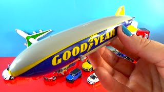 Unboxing best planes: Good year BOEING 787 777 Airbus A380 Mercedes Lamborghini British USA models