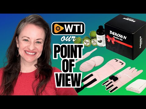 DEROWN Castor Oil Pack Wrap Kit - All in One Gift Box with 8oz Organic Castor Oil - WTI product video review