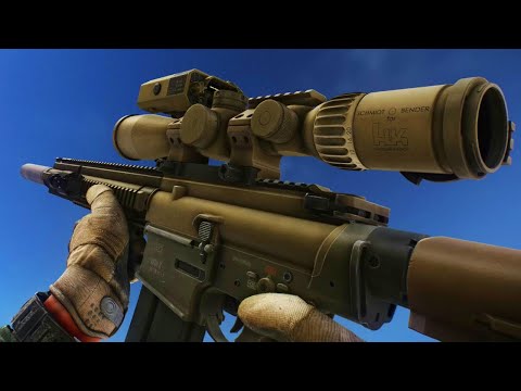 Escape From Tarkov: HK G28 - All Mag Check Inspect & Reload Animations