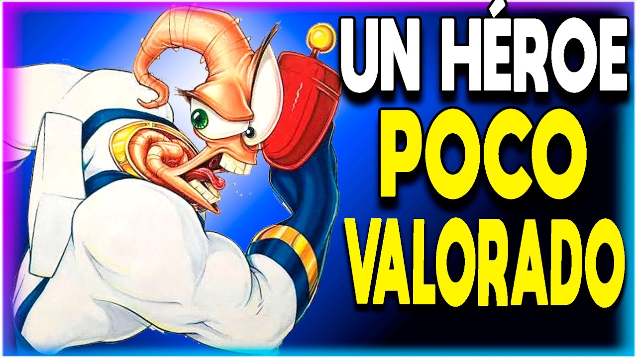 Earthworm Jim: El héroe OLVIDADO de los 90 del que NADIE habla
