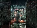 Refinery At Night Drone Aerial Footage