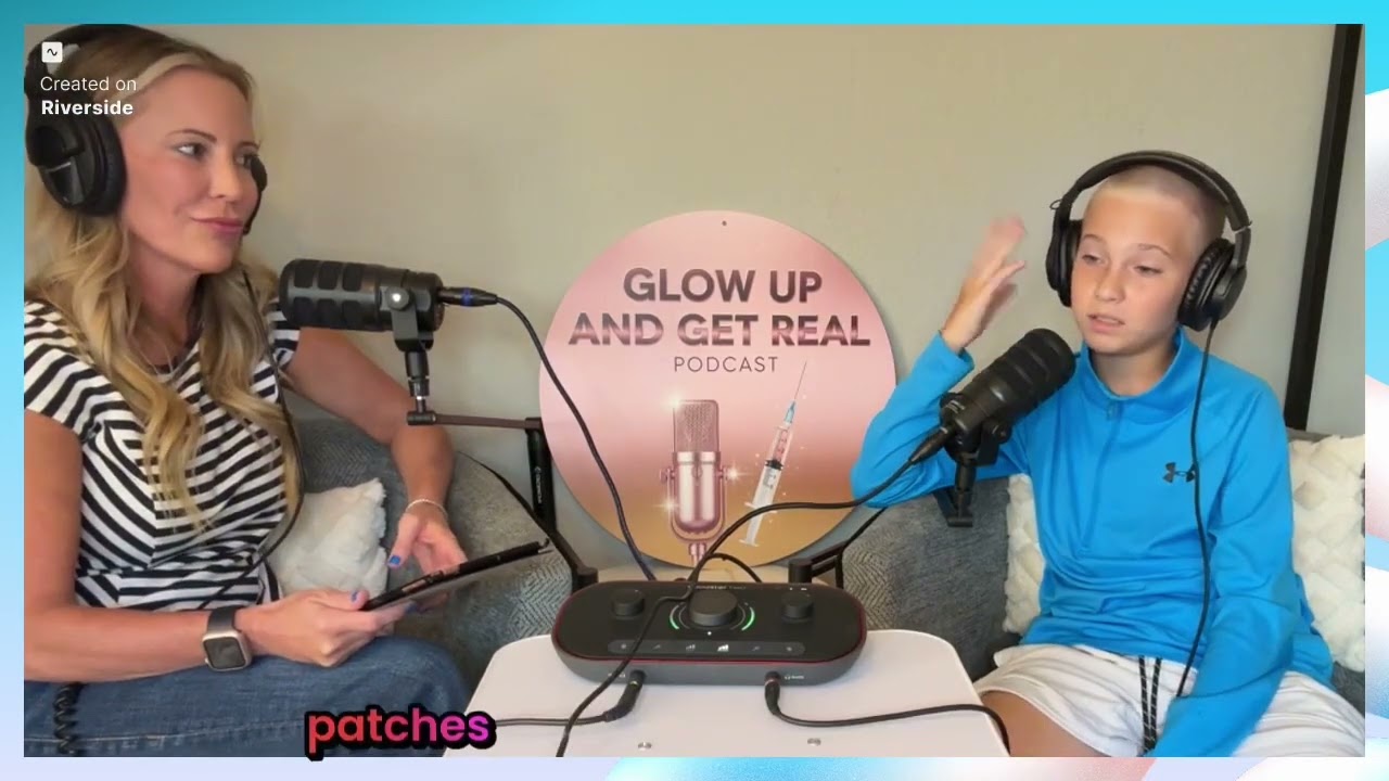 Mic Check for Soon to Come Glow Up and Get Real Podcast